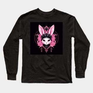 Cute Bunny Cartoon Long Sleeve T-Shirt